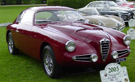 Alfa-Romeo 1900CSS Zagato Coupé, 1955 3rd in Class