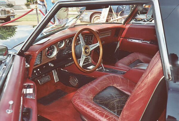 interior of the very first Stutz