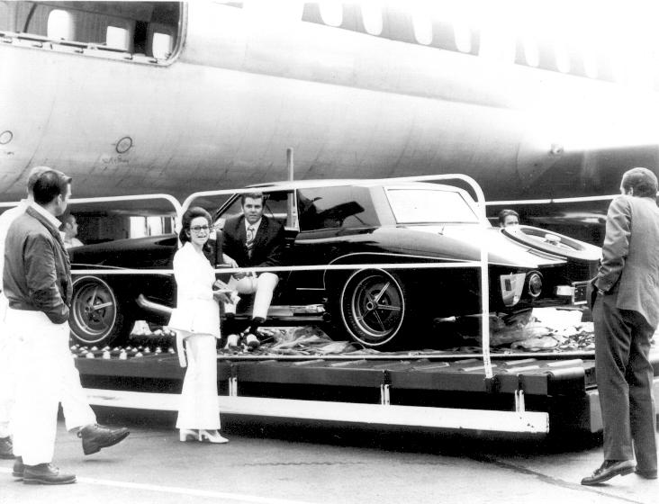 Jules Meyers and Elvis' Stutz