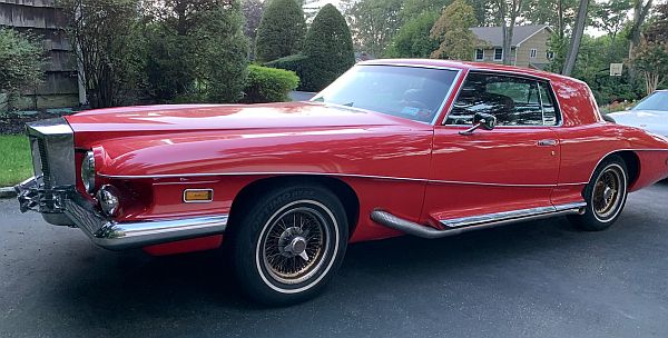 red 1972 Stutz