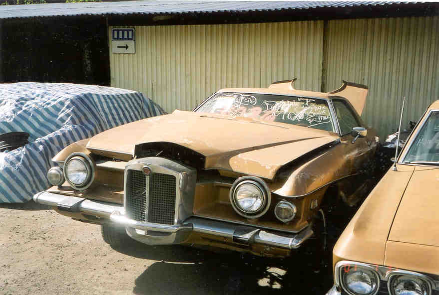 1974 Stutz wreck