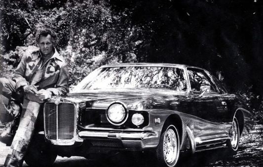 Evel Knievel and his Stutz
