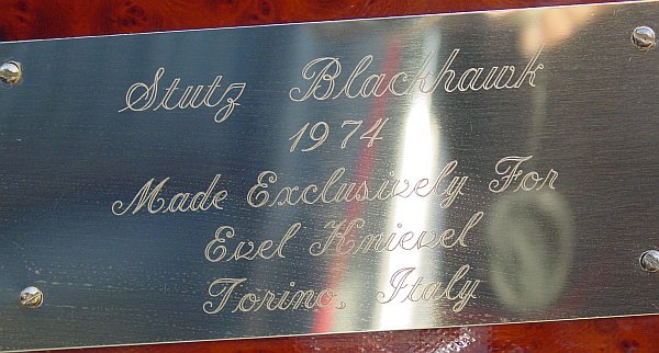 owner's plate