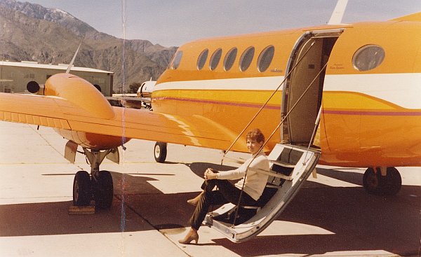 orange Beechcraft