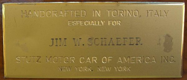 owners plate