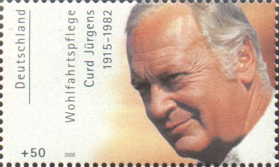 Curd Jrgens stamp