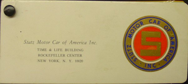 Stutz color samples