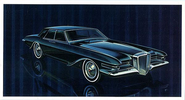 1966 Duesenberg Model D postcard-front