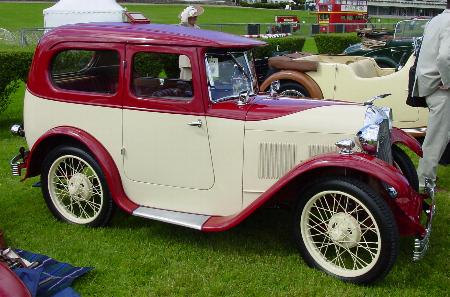 1931 Austin Seven Swallow Sports Saloon Lord Montagu of Beaulieu Trophy 