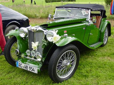 1938 MG TA Roadster