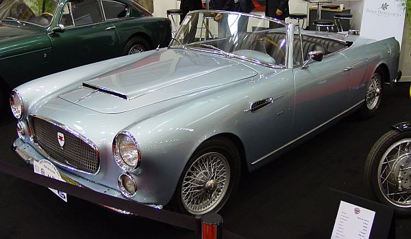 Alvis TD21 Convertible Graber 1960 Next to the Bugatti T57 with coachwork 