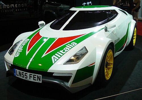 Fenomenon Stratos Alitalia Fenomenon's idea of a new Lancia Stratos