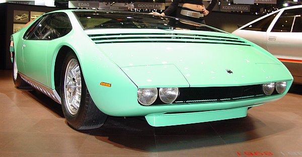 the 1968 Bizzarrini Manta The chassis of this car started as a Bizzarrini 