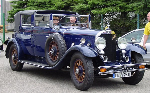 This year about 120 old Mercedes cars were exhibited Mercedes 630