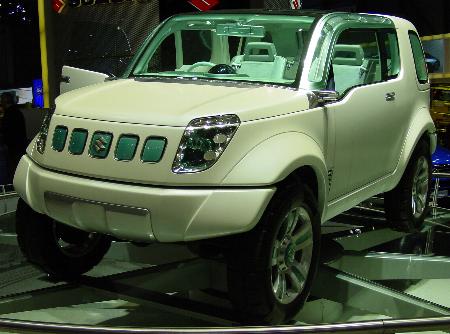 Suzuki Landbreeze looking like a Jeep