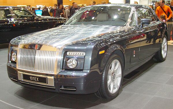 RollsRoyce showed a V12 powered Coup version of 