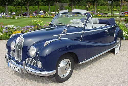 BMW 502 Cabriolet Baur 1955