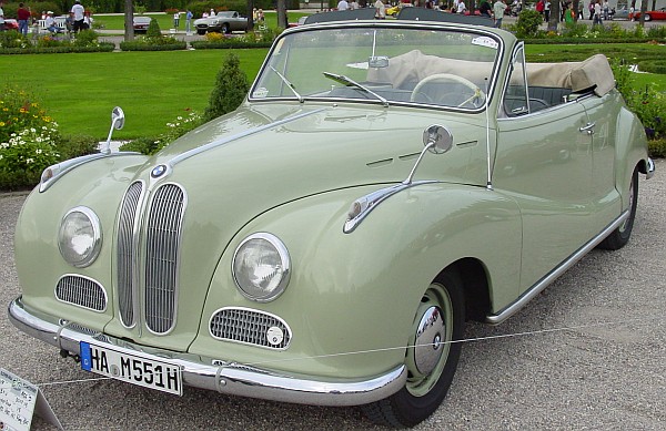 BMW 501 Baur Cabrio 1956