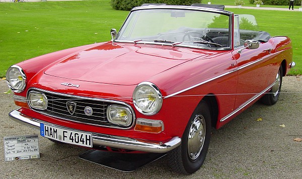 Peugeot 404 Cabriolet 1967