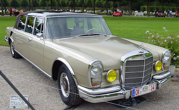 1970 Mercedes 600 PullmanLandaulet Das Fahrzeug stammt aus dem Besitz des