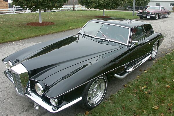 Stutz prototype with 1976 Blackhawk