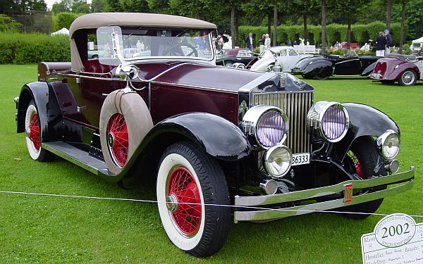 1928 RollsRoyce Phantom I Brewster Piccadilly Roadster