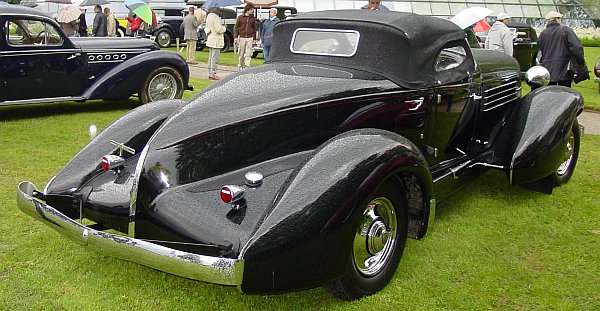 1936 Auburn 852SC Speedster Winner Class C