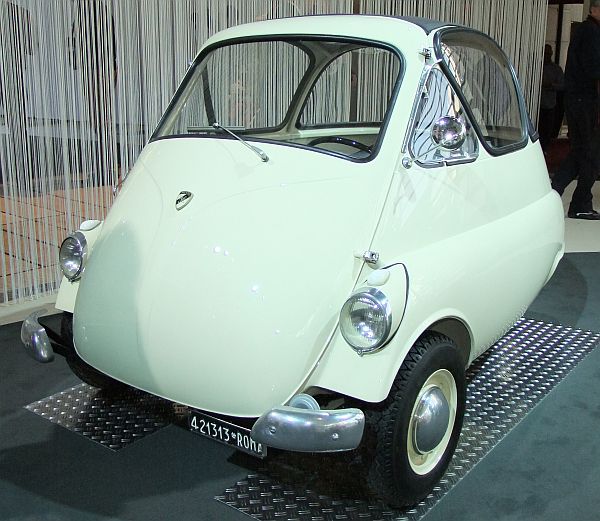 In Cernobbio Italy BMW wanted to show that their successful Isetta 