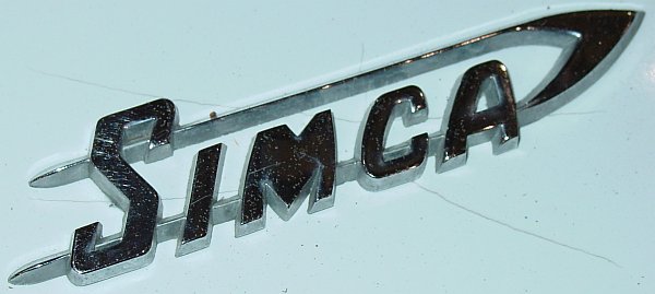 Simca Special designed by Virgil Exner jr Simca logo