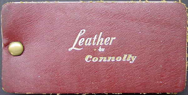 Connolly Leather Samples